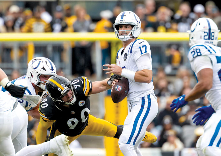Take it away: Six turnovers help Pittsburgh Steelers beat Indianapolis Colts, get back on track